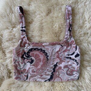 Aritzia Wilfred Vacay Cropped Tank Small